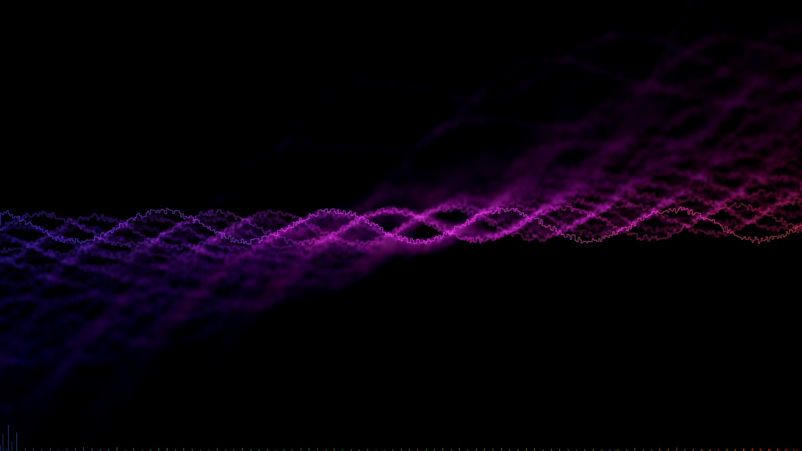 Classic Tunnel preset, a tunnel-style AVS visualization